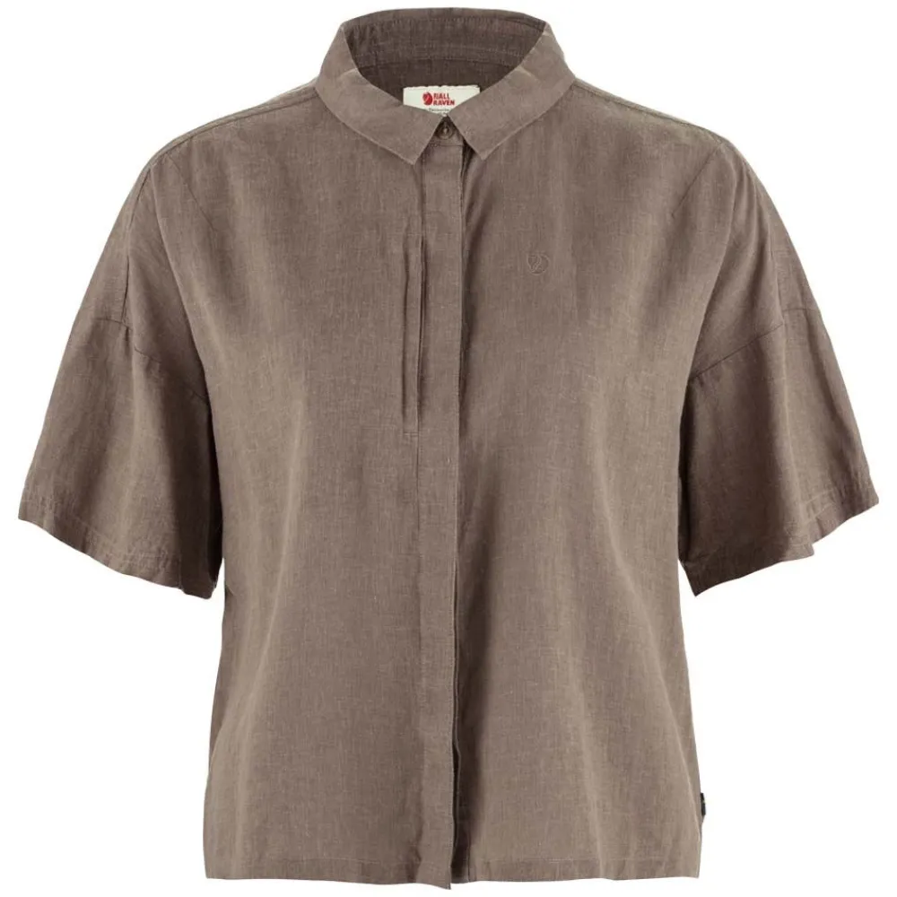 Hot Fjällräven Övik Hemp Camp Shirt Short Sleeve Dam
