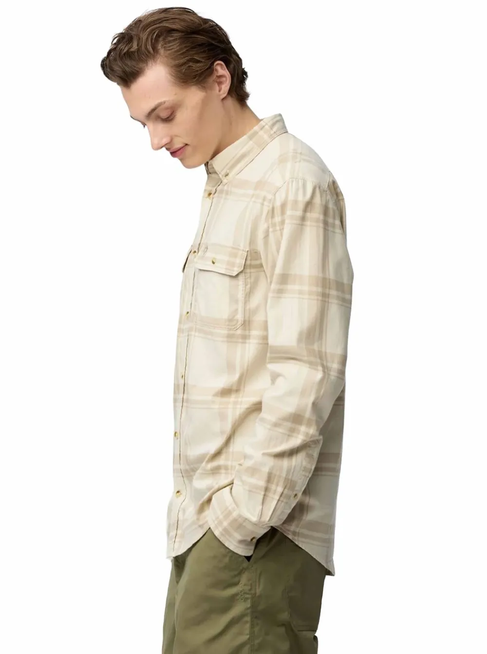 Skjortor|Allt Under Överdelar | Fjällräven Övik ite Fanne Shirt Herr