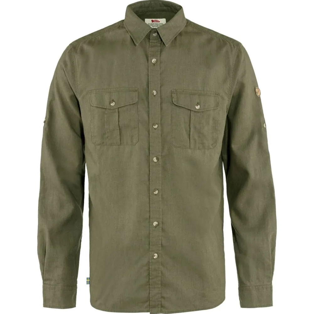 Outlet Fjällräven Övik Travel Shirt LS Herr