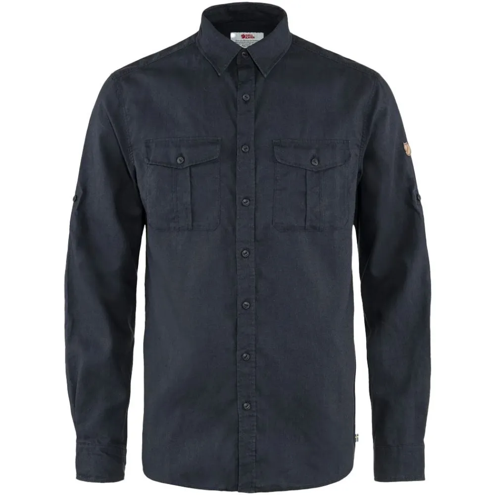 Outlet Fjällräven Övik Travel Shirt LS Herr