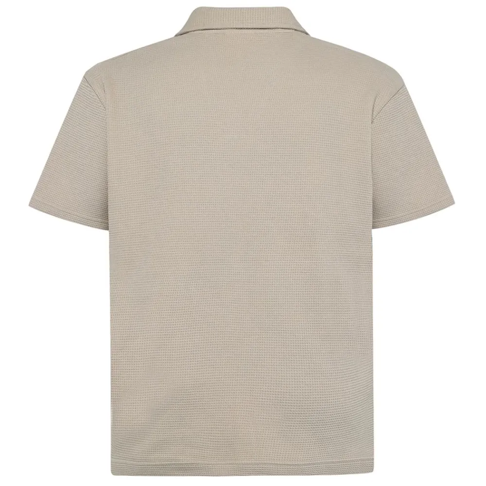 Pikétröjor|Allt Under Överdelar | Knowledge Cotton Waffle polo herr
