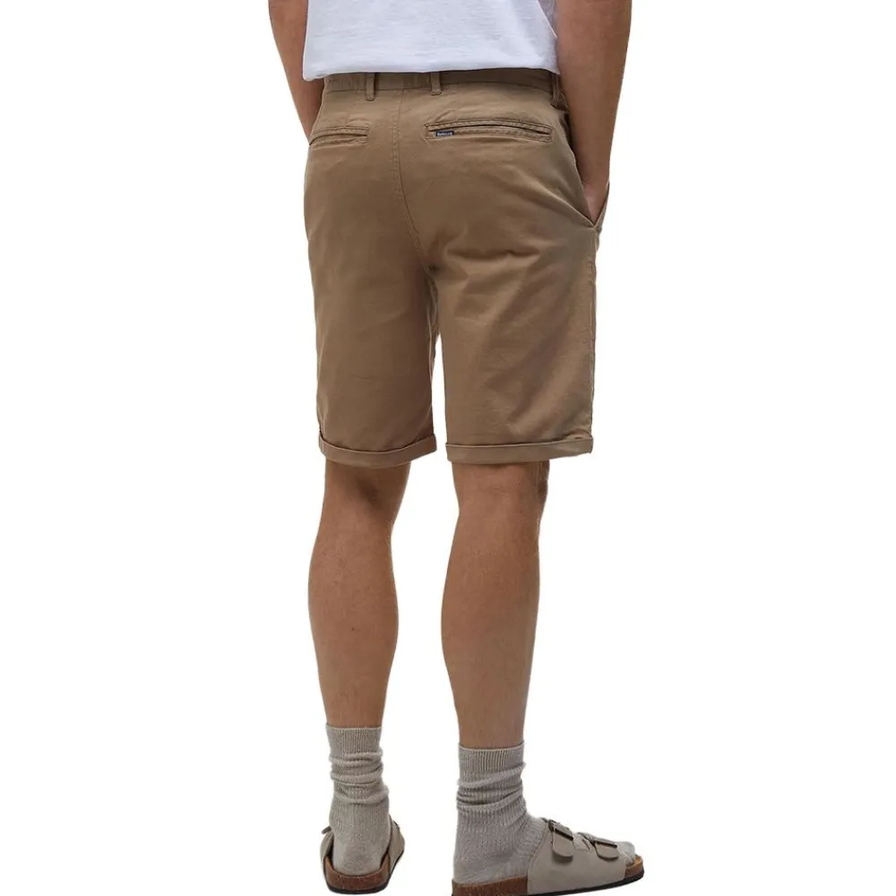 New Barbour Washed Twill Chino Short Herr