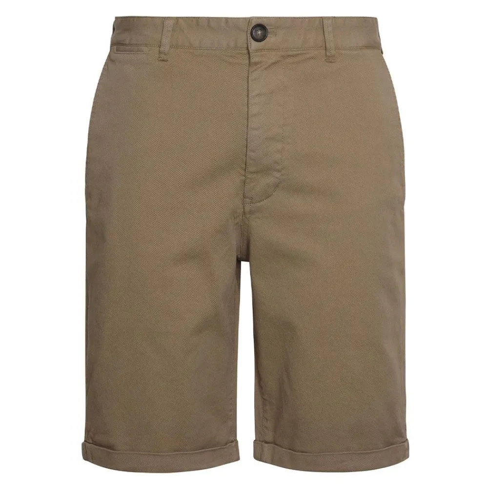 New Barbour Washed Twill Chino Short Herr