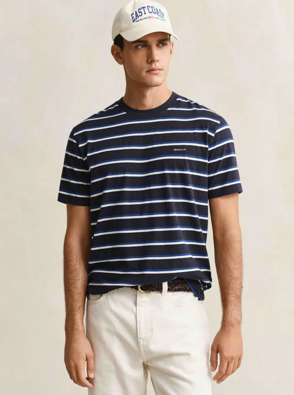 New GANT WASHED WAFFLE SS TSHIRT HERR