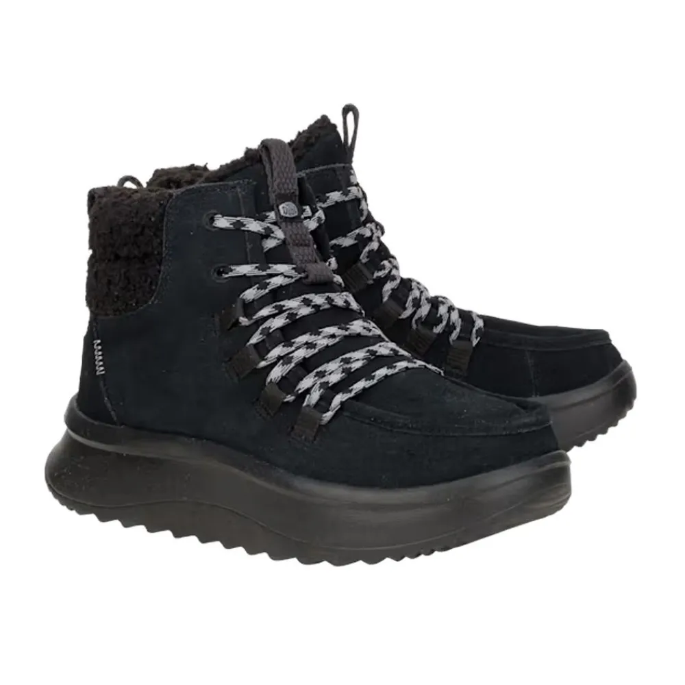 Clearance HEY DUDE Wendy Peak Apres Suede Dam