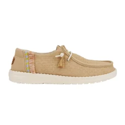 Discount HEY DUDE Wendy Perf Canvas Dam