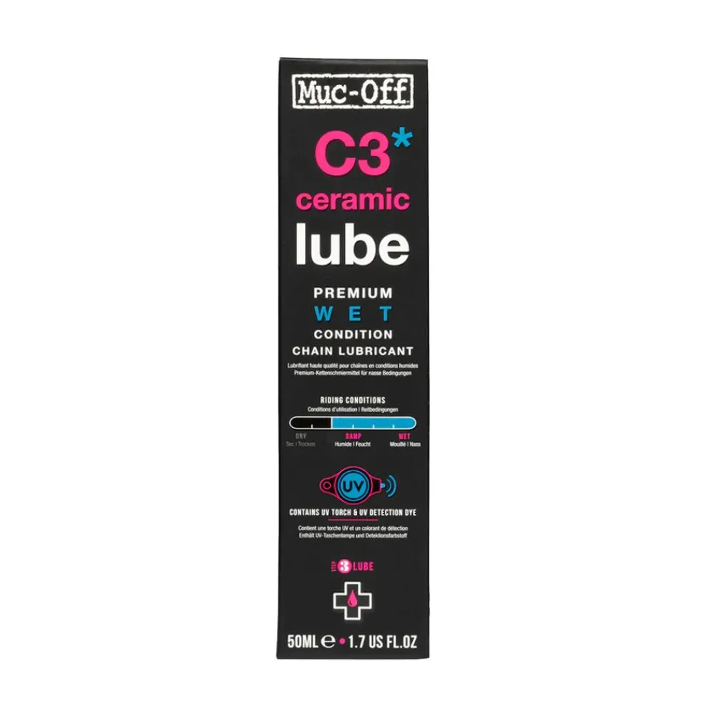 Clearance Muc-Off Wet Lube C3 Ceramic 50 ml