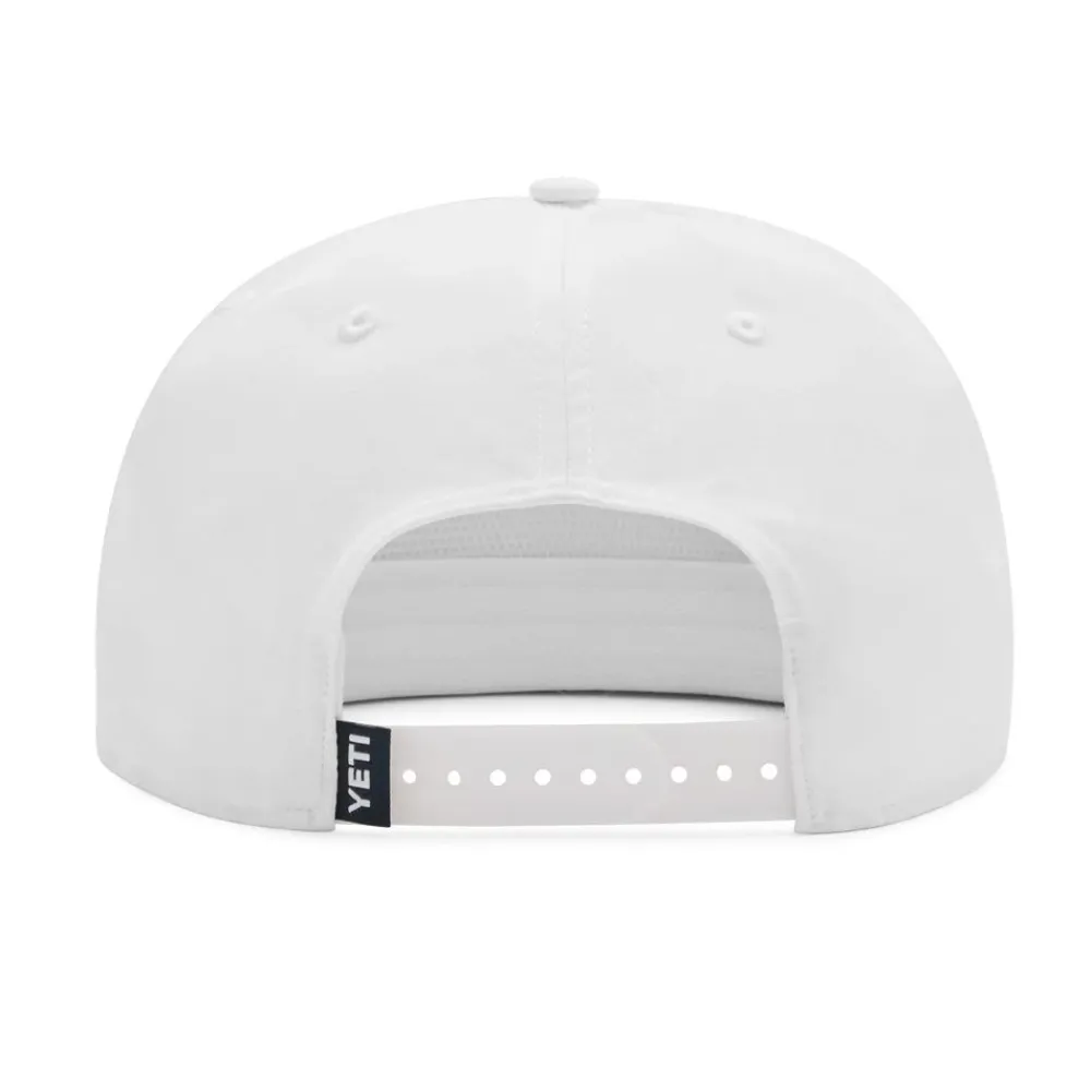 New Yeti Wildly Stronger 20 Badge Flat Brim Rope Hat