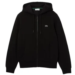 Outlet Lacoste Zipped Fleece Hoodie Herr
