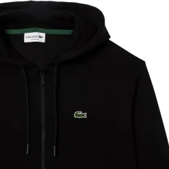 Outlet Lacoste Zipped Fleece Hoodie Herr