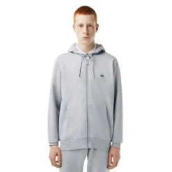 Best Lacoste Zipped Fleece Hoodie Herr