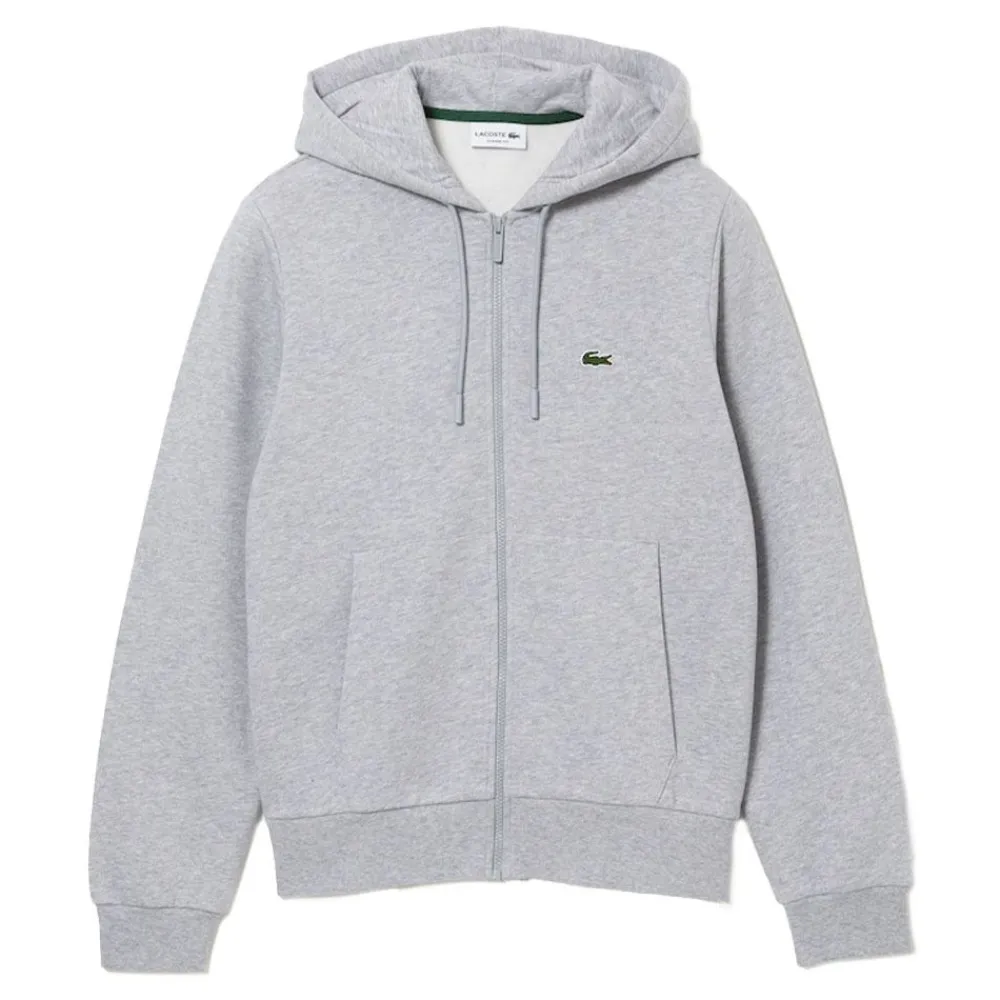 Best Lacoste Zipped Fleece Hoodie Herr